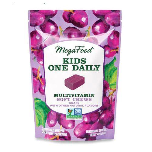 Kids Multivitamin Grape, 30 Soft Chews by MegaFood