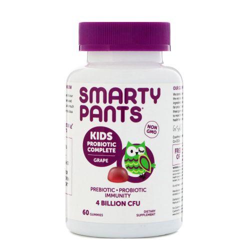 Kids Probiotic Grape 60 Count by SmartyPants Gummy Vitamins