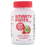 Kids Probiotic Strawberry Cream 60 Count by SmartyPants Gummy Vitamins