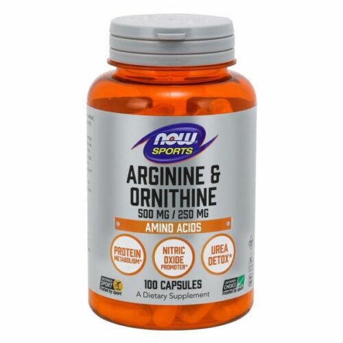 L-Arginine & Ornithine 100 Caps by Now Foods
