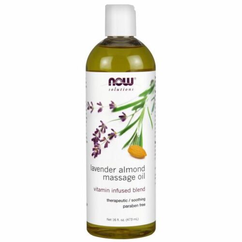 Lavender Almond Massage Oil 16 FL OZ by Now Foods