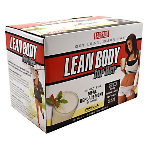 Lean Body For Her Vanilla 20 CT by LABRADA NUTRITION