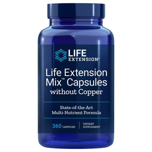 Life Extension Mix Capsules without Copper 360 Caps by Life Extension