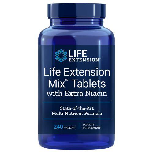 Life Extension Mix Tablets with Extra Niacin 240 Tabs by Life Extension