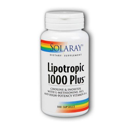 Lipotropic 1000 Plus 100 Caps by Solaray