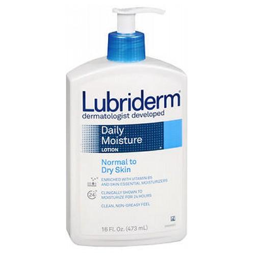 Lubriderm Daily Moisture Lotion Noral to Dry Skin 16 oz by Lubriderm