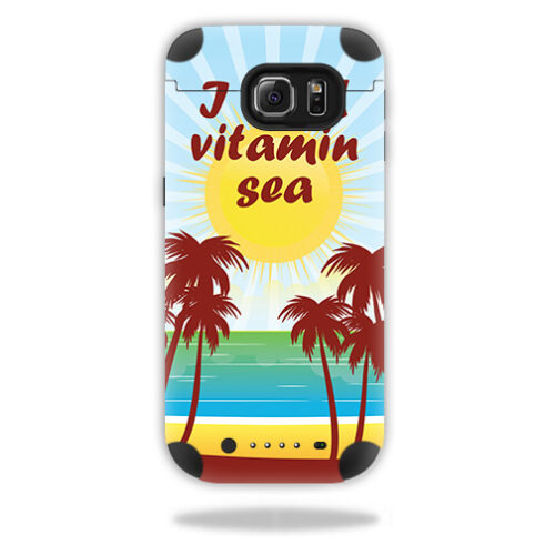 MJSGS6ED-Vitamin Sea Skin for Mophie Juice Pack Samsung Galaxy S6 Edge - Vitamin Sea