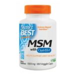 MSM with OptiMSM 180 Veggie Caps by Doctors Best