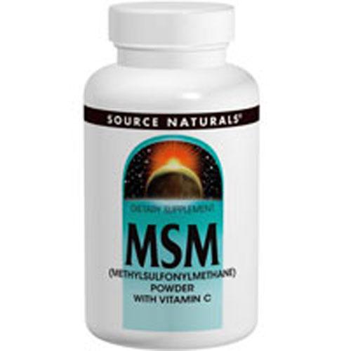 MSM with Vitamin C 4 oz by Source Naturals