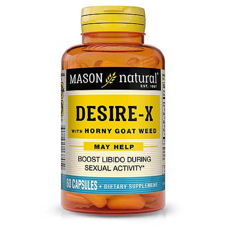 Mason Natural Desire-X with Horny Goat Weed Capsules - 60.0 ea