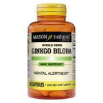 Mason Natural Ginkgo Biloba Capsules - 60.0 ea