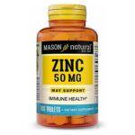 Mason Natural Zinc 50 mg Tablets - 100.0 ea