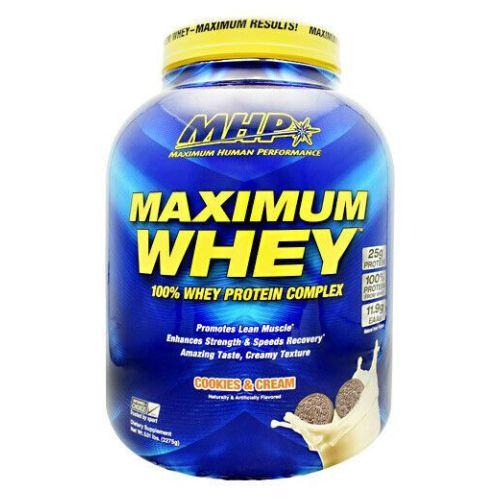 Maximum Whey Cookies & Cream 5 lbs by Maximum Human Performance