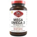 Mega Omega 3 Fish Oils 120 sg by Olympian Labs
