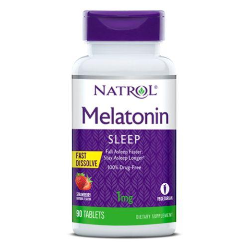 Melatonin Fast Dissolve 90 Tabs by Natrol