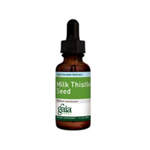 Milk Thistle Seed Low Alcohol 1 oz by Gaia Herbs
