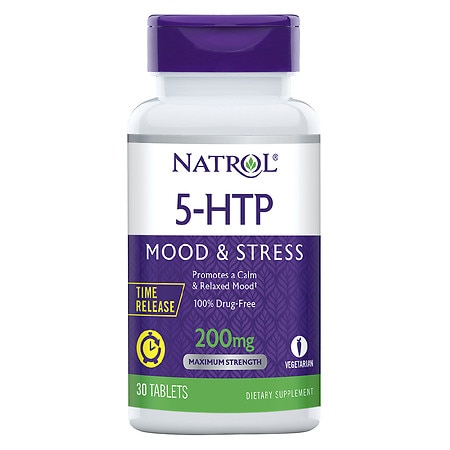 Natrol 5-HTP Time Release 200 mg - 30.0 ea