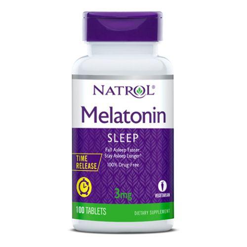 Natrol Melatonin Time Release 100 tabs by Natrol
