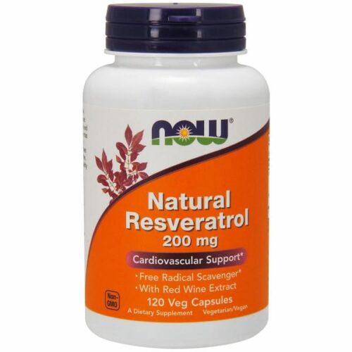 Natural Resveratrol 120 Vcaps by Now Foods