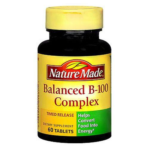 Nature Made Balanced Vitamin B100 Complex Tablets 60 Tabs by Nature Made