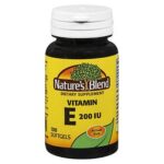 NatureS Blend Vitamin E Soft Gels 100 Caps by Natures Blend