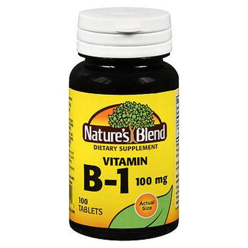 Natures Blend Vitamin B1 Tablets 100 Tabs by Natures Blend