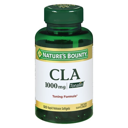 Nature's Bounty CLA 1000 mg Dietary Supplement Softgels - 50.0 ea