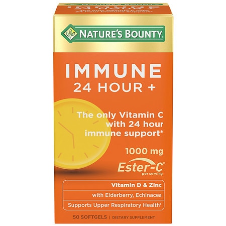 Nature's Bounty Immune 24 Hour+ Softgels - 50.0 ea