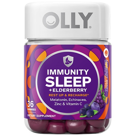 OLLY Immunity Sleep + Elderberry - 36.0 ea