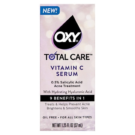 OXY Total Care Vitamin C Serum With Hydrating Hyaluronic Acid - 1.25 fl oz
