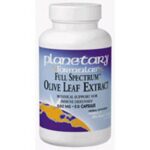 Olive Leaf Extract Full Spectrum 30 Tabs by Planetary Herbals