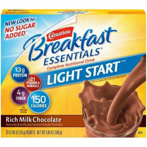 Oral Supplement Breakfast Essentials Milk Chocolate Flavor 20 Grams X Case of 64 by Nestle Healthcare Nutrition