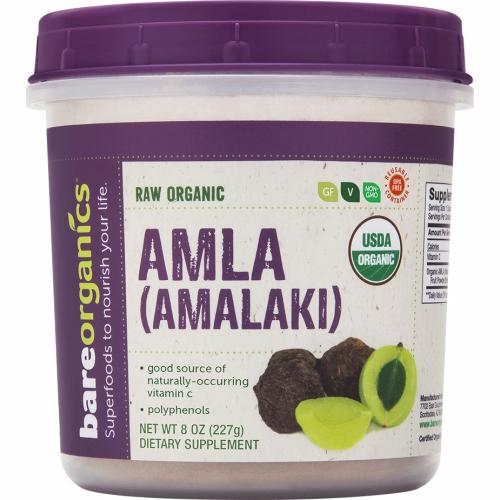 Organic Amla Powder Indian Gooseberry 8 Oz by Bare Organics