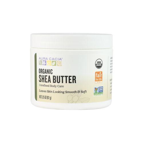 Organic Body Butter Shea Unrefined 3.25Oz by Aura Cacia