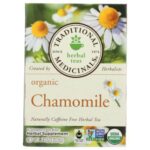 Organic Chamomile Tea 16 Bags by Traditional Medicinals Teas