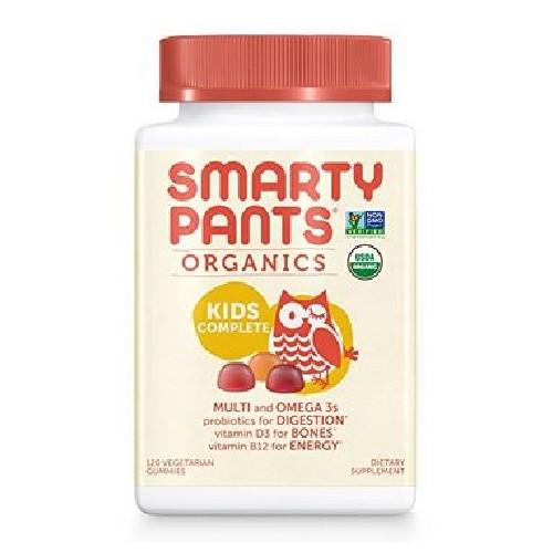 Organic Kids Complete Multivitamins 120 Gummies by SmartyPants