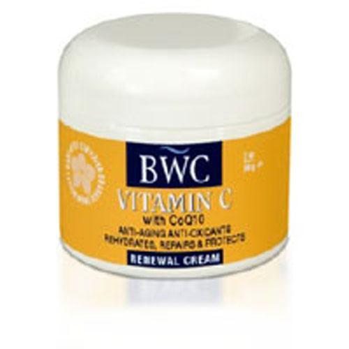 Organic Vitamin C With Coq10 Facial Renewal Cream 2 oz by Beauty Without Cruelty
