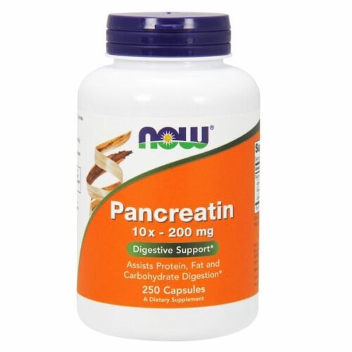 Pancreatine 250 Caps by Now Foods