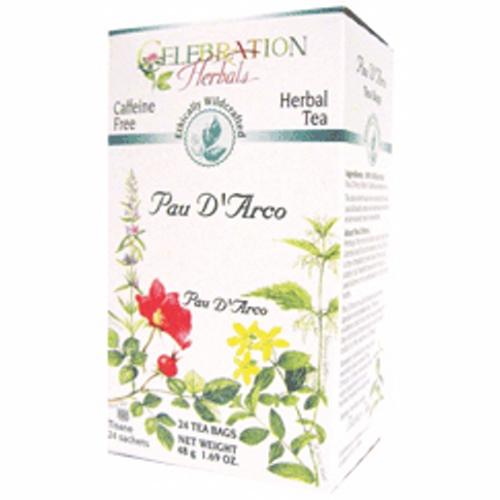 Pau DArco Inner Bark Tea 24 Bags by Celebration Herbals