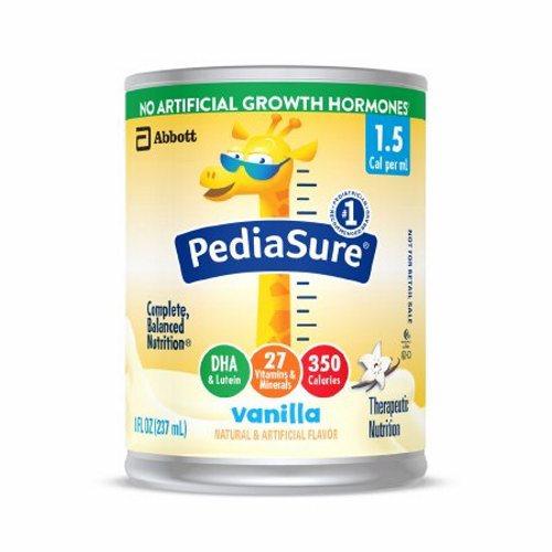 Pediatric Oral Supplement / Tube Feeding Formula PediaSure 1.5 Cal Vanilla Flavor 8 oz. Can Ready t Case of 24 by Abbott Nutrition