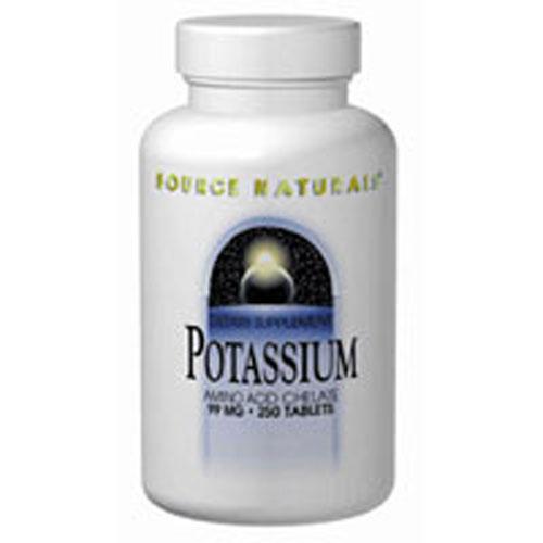 Potassium 250 Tabs by Source Naturals