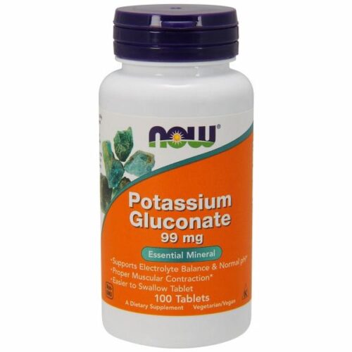 Potassium Gluconate 100 Tabs by Now Foods