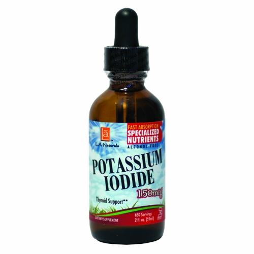 Potassium Iodide 2 Oz by L. A .Naturals