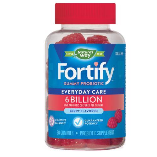 Primadophilus Fortify Gummy Probiotic 60 Gummies by Nature's Way