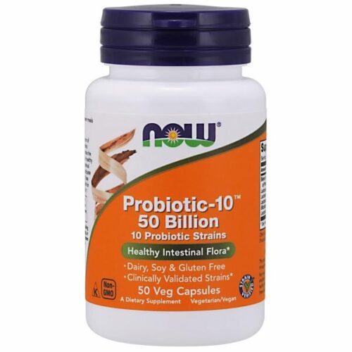 Probiotic-10 50 Billion 50 Vcaps by Now Foods