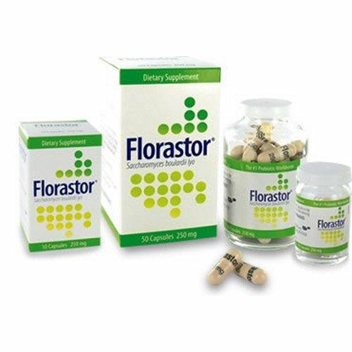 Probiotic Dietary Supplement Florastor 50 per Bottle Capsule 50 Count by Florastor