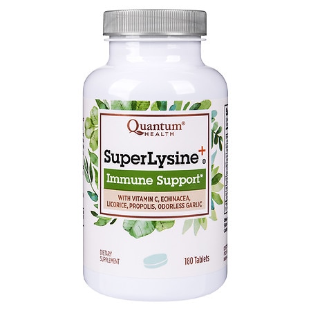 Quantum Health Super Lysine+ Immune System Tablets - 180.0 ea