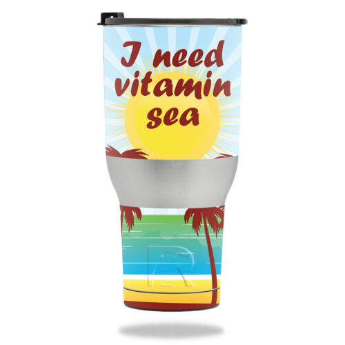 RTTUM4017-Vitamin Sea Skin for RTIC Tumbler 40 oz 2017 - Vitamin Sea
