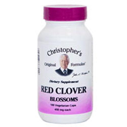 Red Clover Blossom 100 Vegicaps by Dr. Christophers Formulas