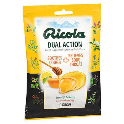 Ricola Dual Action Drops HoneyLemon 19 Each by Ricola